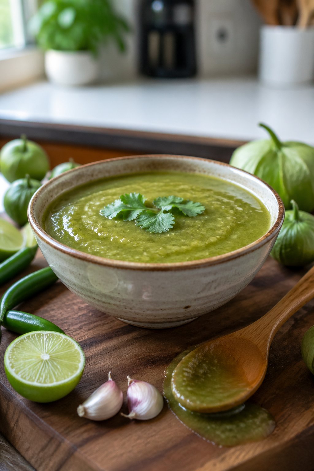 Homemade Green Enchilada Sauce Recipe