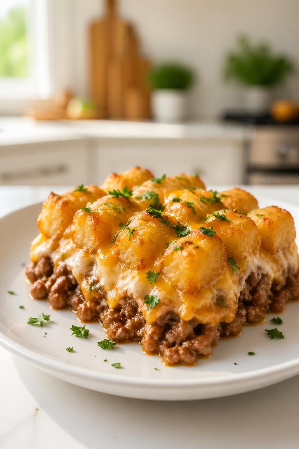 Cowboy Beef Potato Casserole Recipe