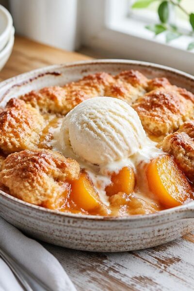Paula Deen Peach Cobbler Recipe