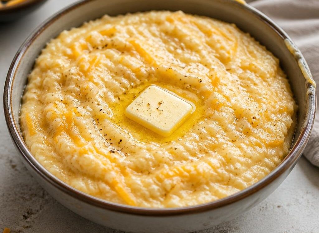 Paula Deen Garlic Cheese Grits Recipe
