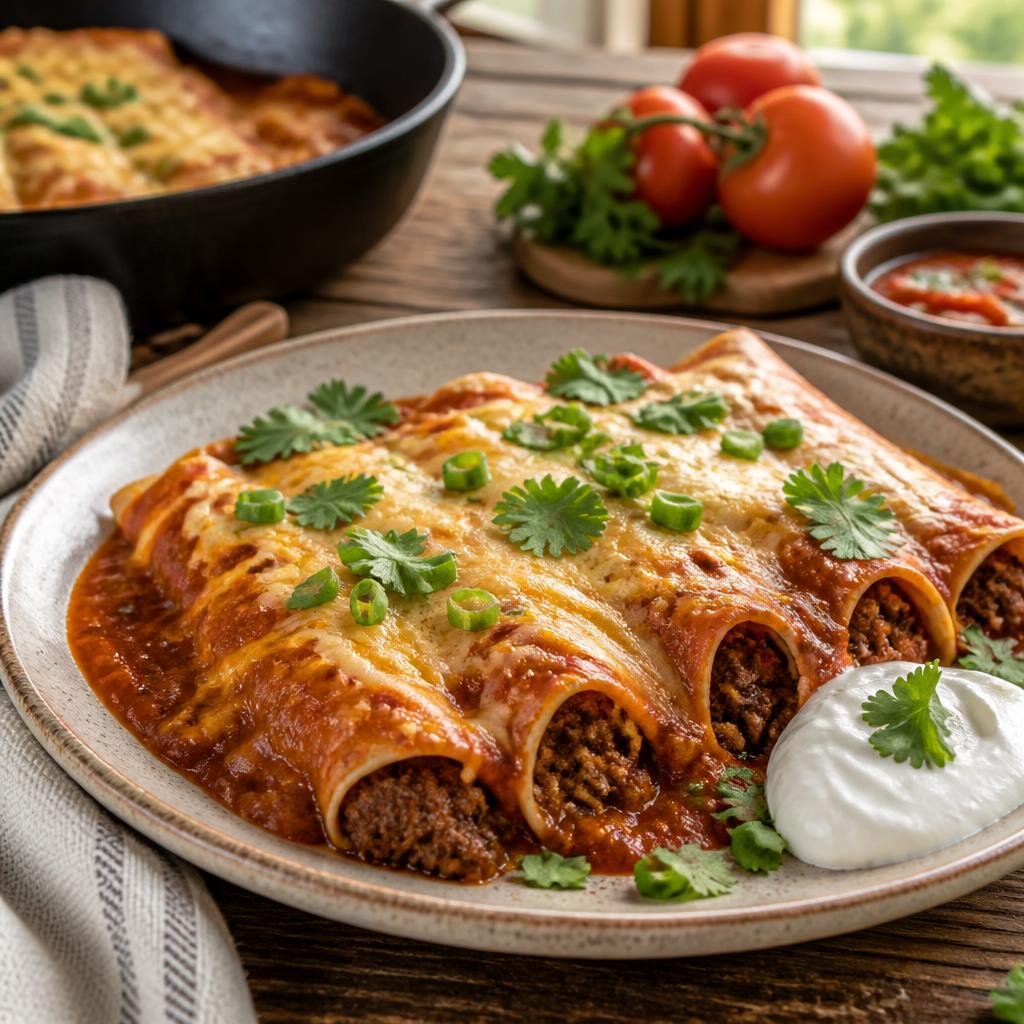 Joanna Gaines Beef Enchiladas Recipe