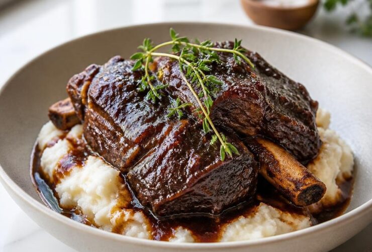 Ina Garten Red Wine-Braised Short Ribs Recipe