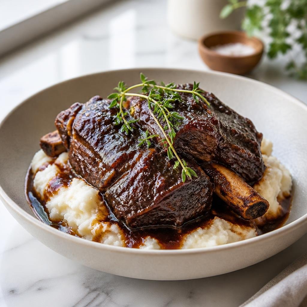 Ina Garten Red Wine-Braised Short Ribs Recipe