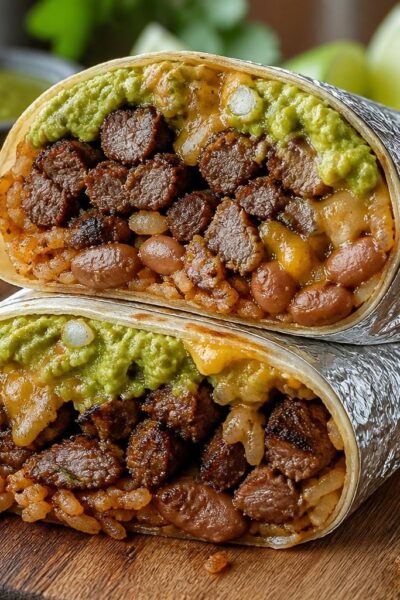 Taco Truck Carne Asada Burrito Recipe