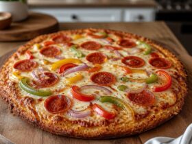 High Protein Chicken Crust Pizza Recipe