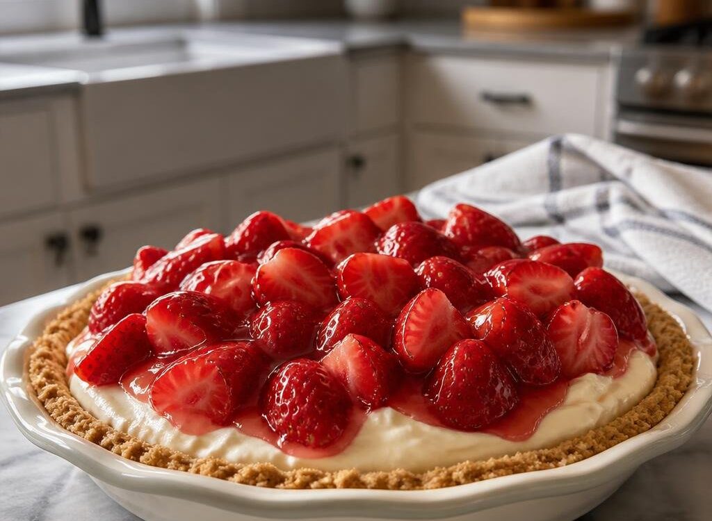 Bob Evans Strawberry Cream Pie Recipe
