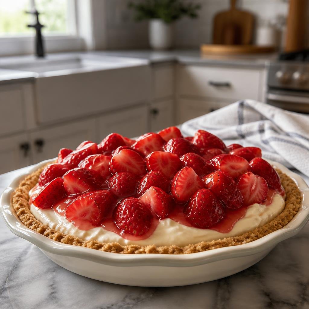 Bob Evans Strawberry Cream Pie Recipe