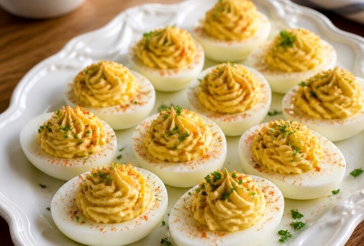 Paula Deen Stuffed Eggs Recipe