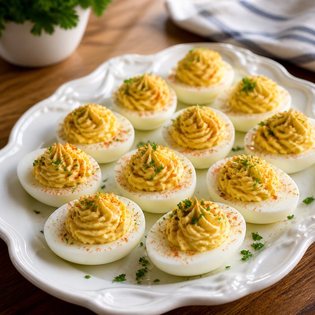 Paula Deen Stuffed Eggs Recipe