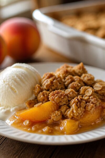 Peach Crisp Recipe