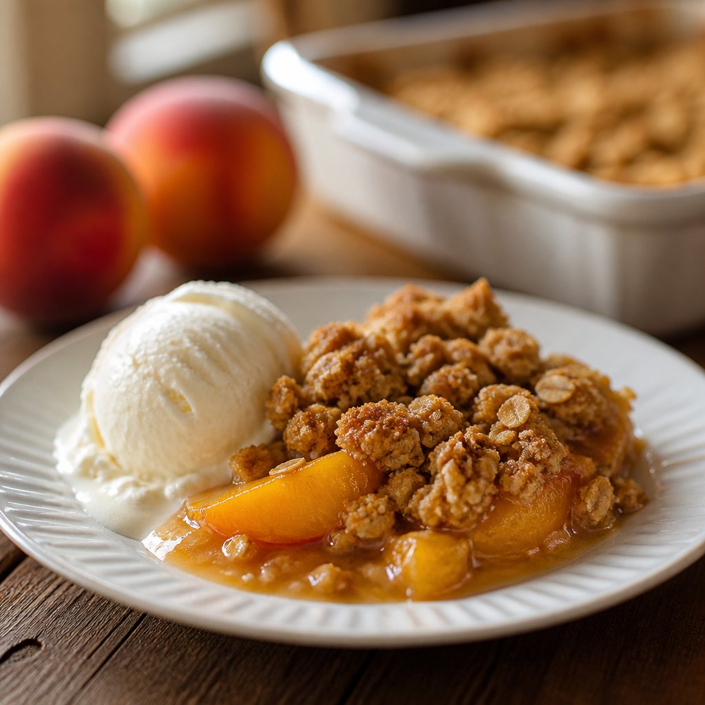 Peach Crisp Recipe