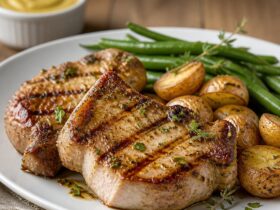 Juicy Dijon Mustard Pork Chop Marinade Recipe