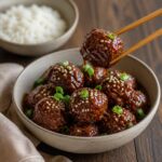 Sticky Hoisin Meatballs Recipe