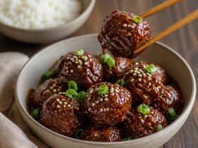 Sticky Hoisin Meatballs Recipe