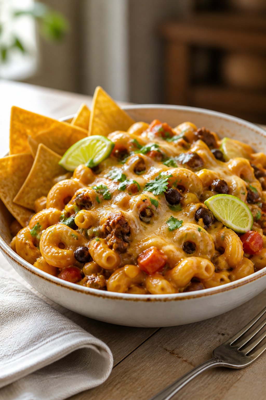 Creamy Cheesy Taco Pasta Recipe
