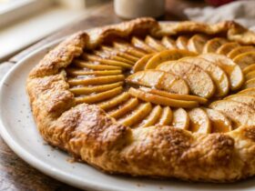 Caramel Apple Brioche Galette Recipe